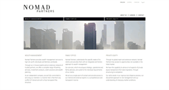 Desktop Screenshot of nomad-partners.com