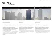 Tablet Screenshot of nomad-partners.com